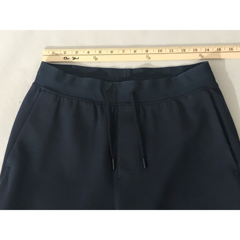 Lululemon Shorts Mens Medium Blue Pockets Drawstring Thick Heavy Weight - Picture 8 of 15